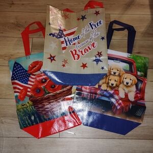 Patriotic and Puppy Themed Party Bags & Calendar